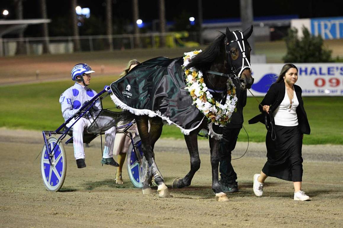 Breckon-Bred Quinella in the Breckon Farms Northern Trotting Derby